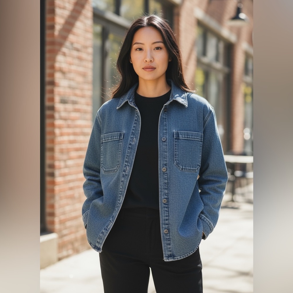 Abercrombie & Fitch Classic Blue Jean Jacket : Never Worn